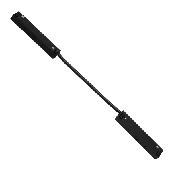 Narożne łączenie szyn magnetycznych Magnetic Track ML2191 z kablem czarny