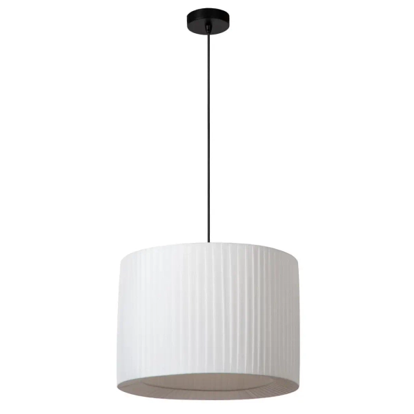 Lampa wisząca materiałowa FOLD 21439/40/31 nad stół biały czarny