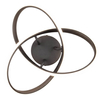 Nowoczesna lampa przysufitowa AZELRIA DL132-62101 LED 15W 3000K czarny