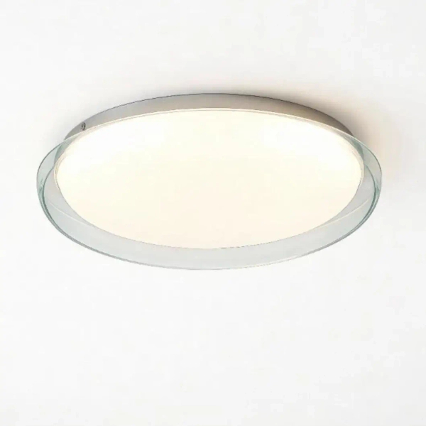 Minimalistyczny plafon Trego LP-9465/1C-50 WH LED 35W 3000-6000K biały