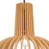 Pojedyncza lampa wisząca Roots MOD193PL-01W Maytoni do jadalni czarna beżowa