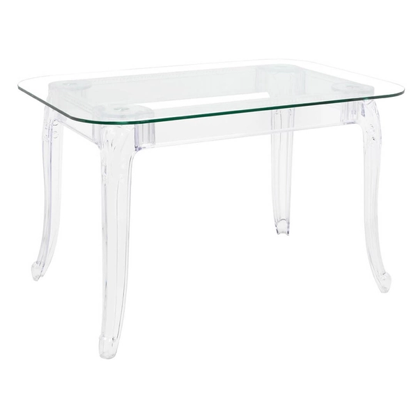 Szklany stolik salonowy King KH010100205 glamour transparentny