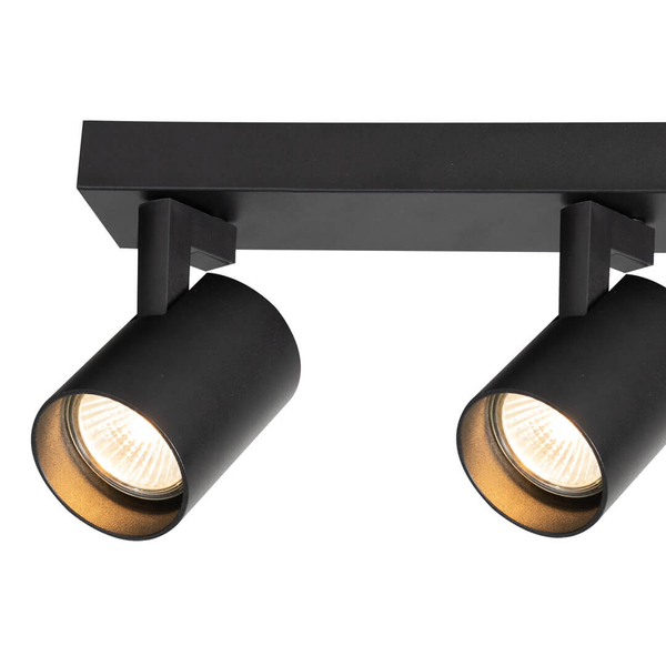 Potrójna lampa sufitowa Volf ML0681 Milagro reflektorki regulowane czarny
