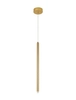 Wisząca lampa Torreon LE42845 Luces Exclusivas tuba LED 3W 3000K do salonu złota