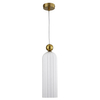 Lampa wisząca Piega LP-939/1P white Light Prestige jednopłomienny zwis biały do sypialni