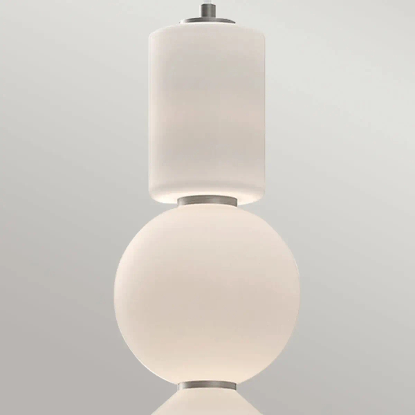Ściemnialny żyrandol Bijou ALM-BIJOU-P3-PN LED 20W 3000K nikiel