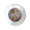Wpustowe oczka 10 szt. IKON 76616 LED 0,75W 6500K z wtyczką IP67 srebrne