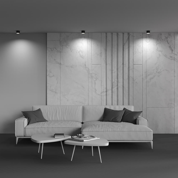 Sufitowa lampa Vega C089CL-8W3K-BMG Maytoni LED 8W 3000K tuba czarna złota