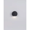 Zaokrąglona lampa ścienna zewnętrzna SARDIRA LE75310 LED 4W 3000K IP54 szara