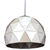 LAMPA wisząca HARLEY MDM-3471-1 W Italux metalowa OPRAWA zwis geometryczny kopuła biała