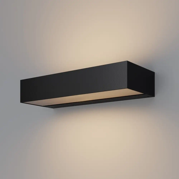 Kinkiet ścienny ogrodowy Lot O428WL-L20GF3K LED 20W 3000K IP65 grafitowy