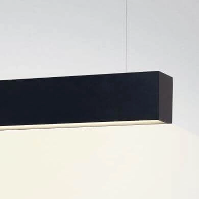 Lampa wisząca podłużna Lupinus 5115001203-1 Elkim LED 8W 4000K liniowa czarna