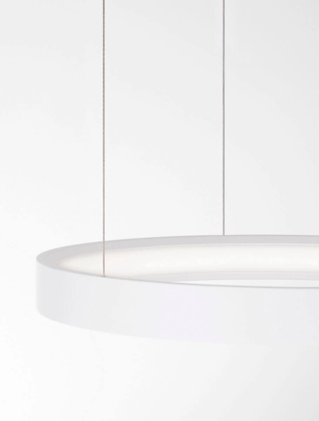 Lampa wisząca okrągła ZACAPU LE42795 pierścień LED 30W 3000K biały