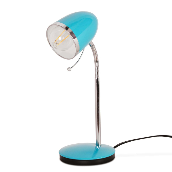 Ruchoma lampa stojąca Kajtek K-MT-200 dla dzieci turkusowa