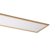 Prostokątny plafon pokojowy Almond 6909 LED 40W 4000K sufitowy drewno