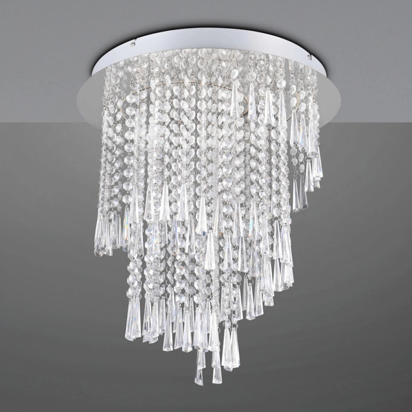 Przysufitowa lampa Pomp R67349106 LED 30W 2700-6500K przezroczysty chrom