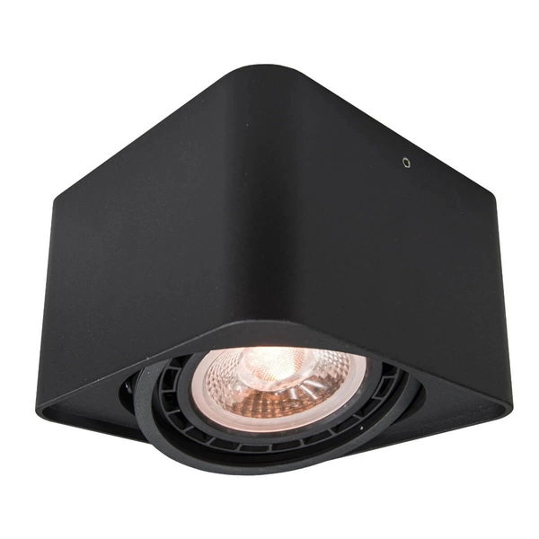 Lampa nasufitowa Paola AZ4130 kostka z regulacją metalowa czarna