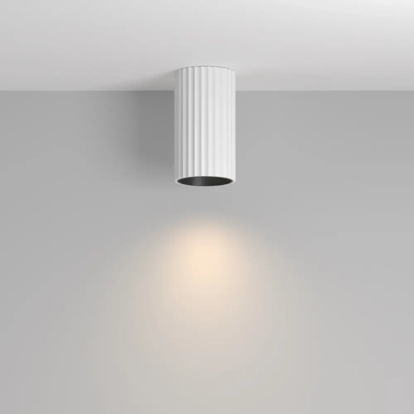 Sufitowa lampka tubka Calipso C106CL-01-GU10-W biała