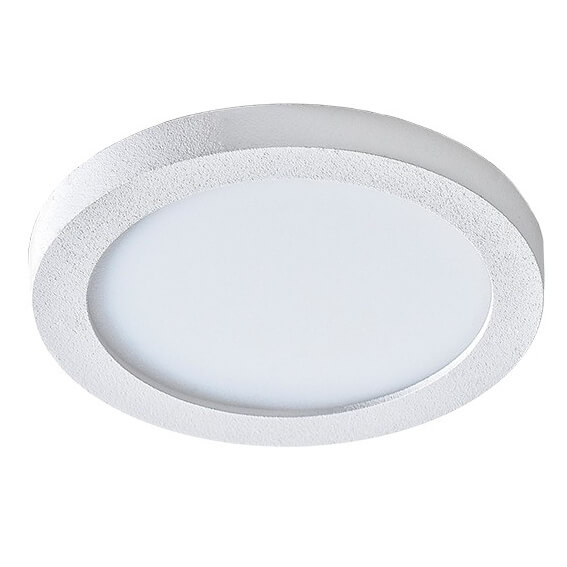 Biały wpust okrągły Slim LED 6W 4000K sufitowa lampa nowoczesna