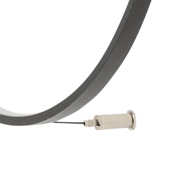 Lampa ścienna pierścieniowa Circolo 10865 Nowodvorski LED 21W 4000K czarna
