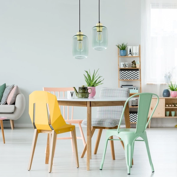 Industrialna lampa wisząca do salonu Marco 6696 TK Lighting szklana zielona