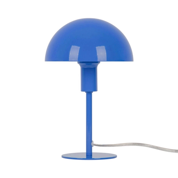 Metalowa lampka stojąca Ellen 2213745006 grzybek niebieski