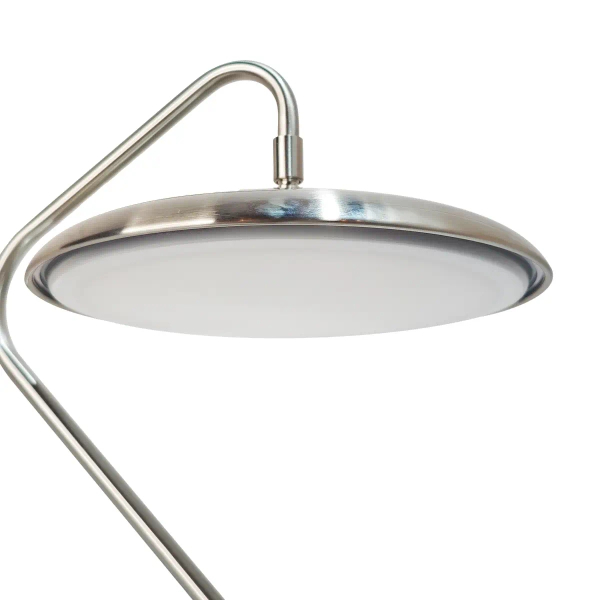 Ledowa stołowa lampa Artist 2520035034 LED 15W 3000K metalowy srebrny