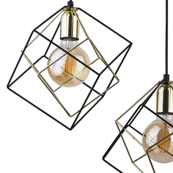 Lampa wisząca druciana Alambre 2699 TK Lighting industrialna czarna