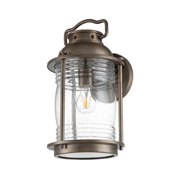 Kinkiet elewacyjny Ashland Bay KL-ASHLANDBAY2-L-BU Kichler metalowa IP44 brązowa