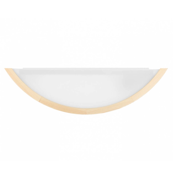 Lampa ścienna Cleo 1307623600202 Temar do salonu loft drewniana