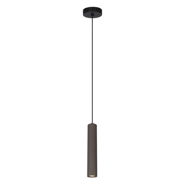 Kuchenna lampa wisząca Rilok PND-83920-1-BRO Italux tubka brązowa