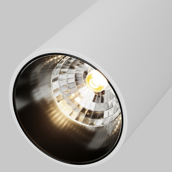 Magnetyczna lampa ścieżka świetlna Focus TR103-1-12W3K-M-W LED 12W 3000K tuba biała