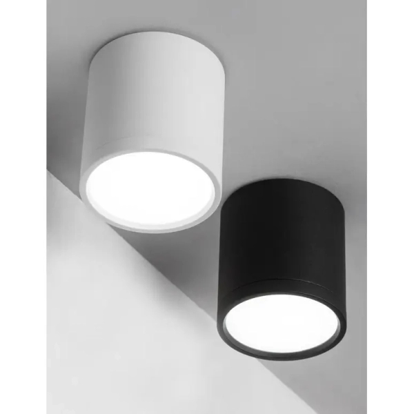 Sufitowa lama CAUCASIA biała LE61439 1xLED 7W 3000K tuba spot