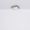 Ekologiczna LAMPA sufitowa DORO 416080WD2 Globo nowoczesna LED 24W 3000K do salonu drewno