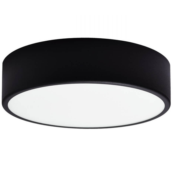 Lampa sufitowa 137623620910 czarna z czujnikiem ruchu hol