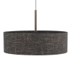 Regulowana lampa wisząca AMARELA 11660 z tkaniny brązowa