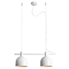 Lampa wisząca BERYL 976H Aldex metalowy zwis biały