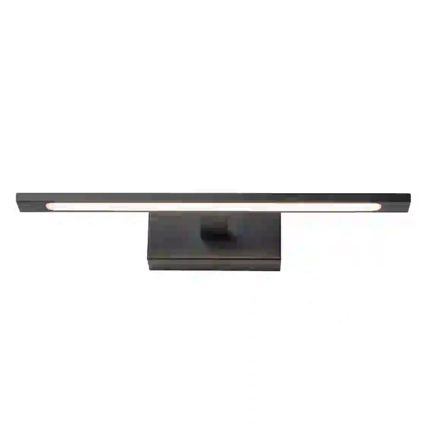 Lampa natynkowa Elgidia WL0122-S-BK Yaskr LED 12W 3500K IP44 belka czarna