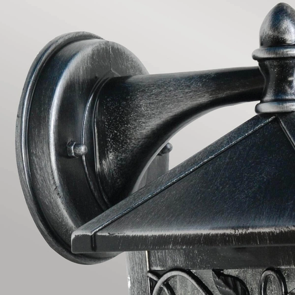 Elewacyjny kinkiet ścienny Winchcombe GZH-WC2 Elstead do ogrodu IP44 czarny