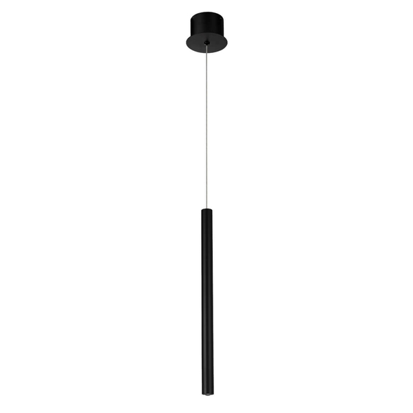 Zwisowa lampa tuba ILIOS AZ5741 Azzardo LED 4W 3000K metalowa czarna