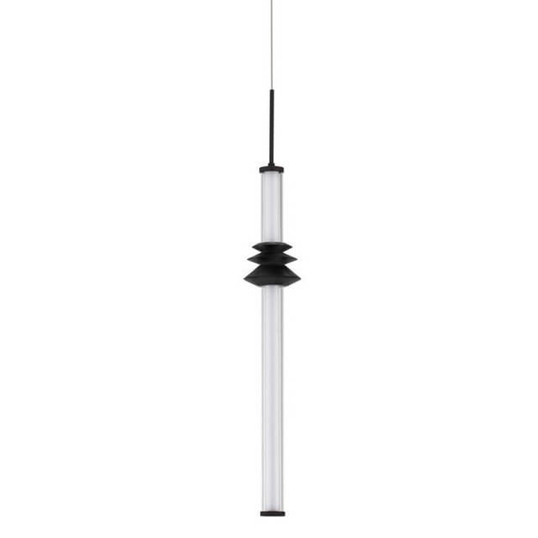 Zwisowa lampa tuba URUBICHA LE44688 LED 7W 3000K podłużna czarna