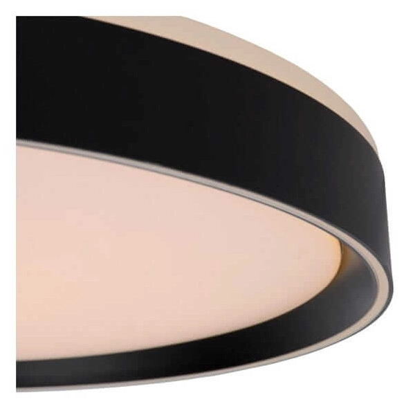 LAMPA sufitowa NURIA 79182/36/30 Lucide plafoniera OPRAWA okrągła natynkowa LED 36W 2700K plafon czarny