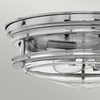 Plafon okrągły metalowy QN-HADRIAN-FS-CM-CLEAR szkło chrom