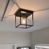 Salonowa lampa sufitowa RUBEN 00124/01/30 Lucide loft czarny złoty