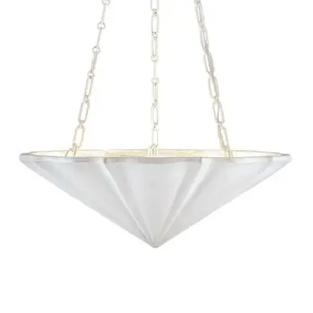Wisząca lampa nad wyspę Martine QN-MARTINE-P-WHT na łańcuchu biały