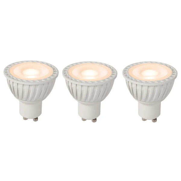 Ledowe żarówki 3 szt. 49010/15/31 GU10 LED 5W 2200-2700K 350LM białe
