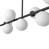 Molekułowa lampa sufitowa Bolti PLC0104-BK Yaskr szklane kule biała czarna