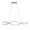 Ściemnialna lampa wisząca SPARK AZ6562 LED 80W 3000-4000K z pilotem chrom