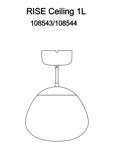 Oprawa wisząca Rise 108544 Markslojd ściemnialna antyk biała złota