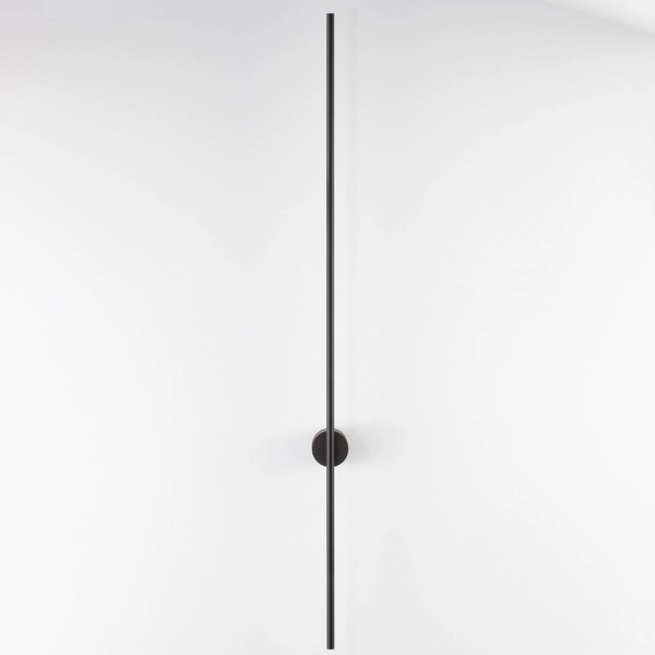 Ledowy kinkiet metalowy Tunja LE42606 czarny 20W 3000K lampa do salonu